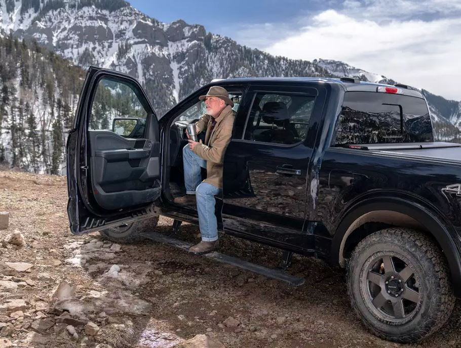 Product of Amp Research 76333-01A PowerStep ™ Running Board