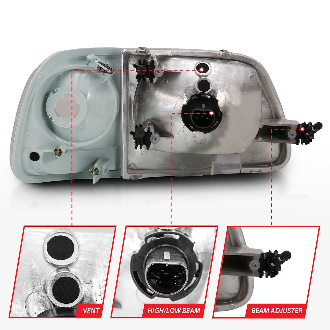 Product of Anzo Usa 111438 Headlight Assembly