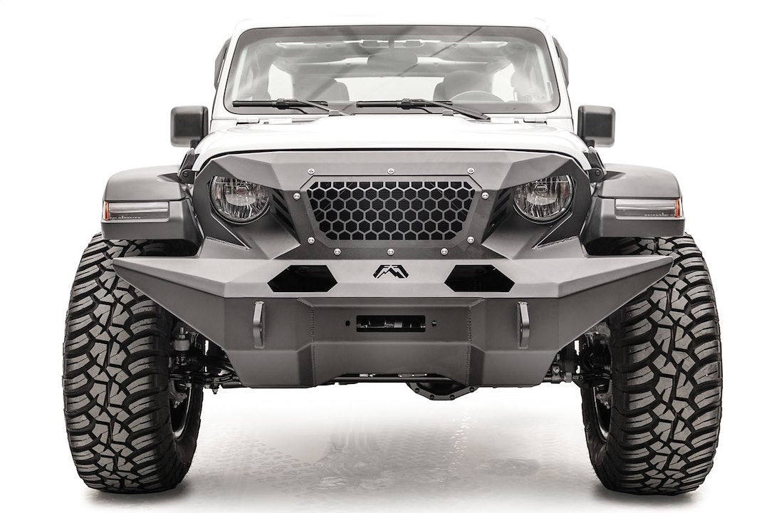 Product of Fab Fours GR4610-1 Grumper Steel Powder Coated Bumper