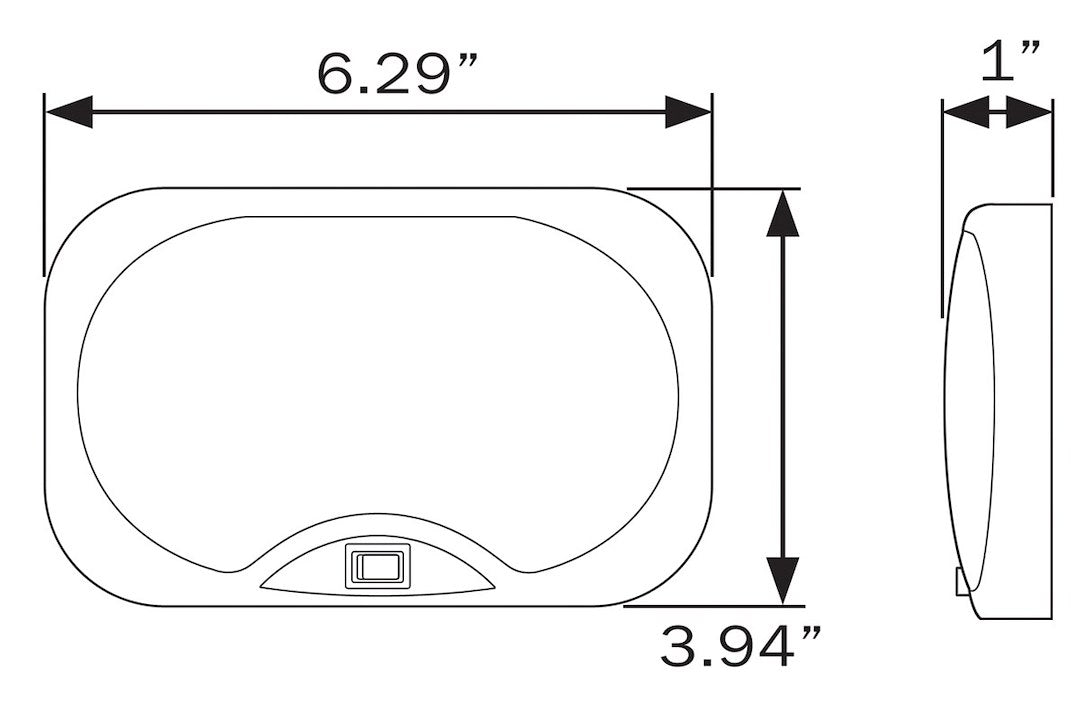Optronics Rvill40p Interior Light - Led||rvill40p_1.Jpg||86||o24rvill40p||1107446