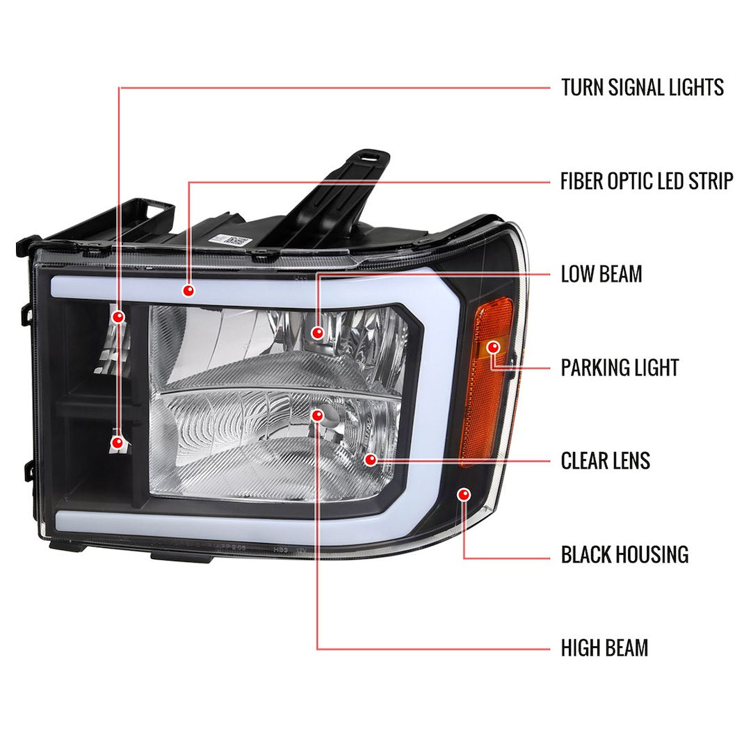 Spec-D Tuning 2lh-Sie07jm-G3-Go Headlight Assembly||2lh-Sie07jm-G3-Go_8.Jpg||93||sdtie07jmg3go||1573924