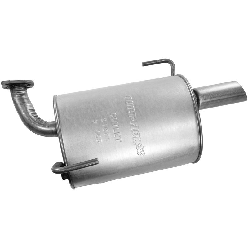 Product of Walker Exhaust 21671 Quiet-Flow SS Muffler Assembly Stainless Steel Exhaust Muffler