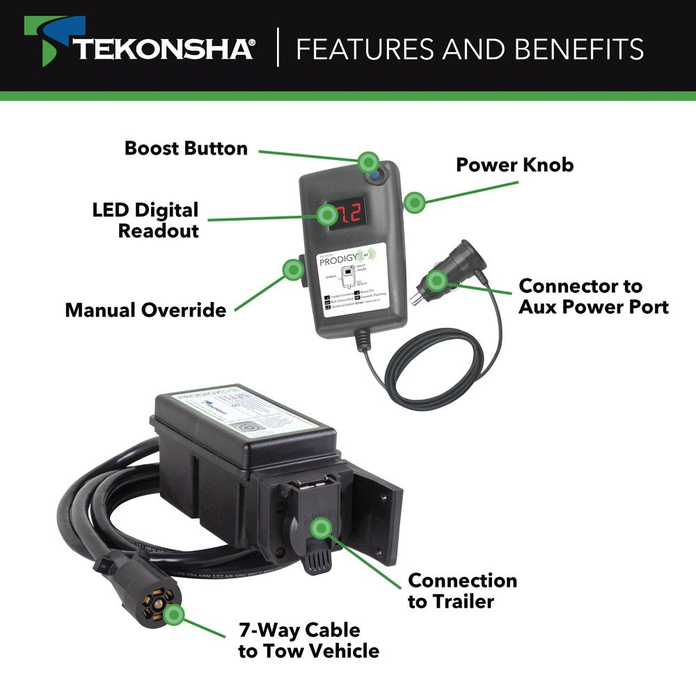 Tekonsha 902503 Trailer Brake Control||||89||t1m902503||1919593