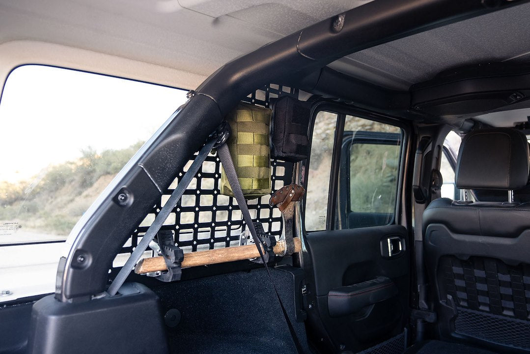 Dv8 Offroad Mpjl-01 Molle Cargo Panel||jeep-Wrangler-Jl-Molle-Window-Panels.Jpg||95||dv8mpjl01||1628294