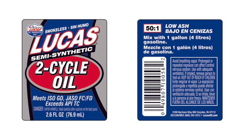 Product of Lucas Oil 10058 Oil