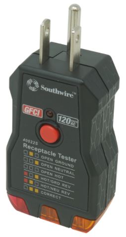 Product of Southwire Corp. 40022s Circuit Tester