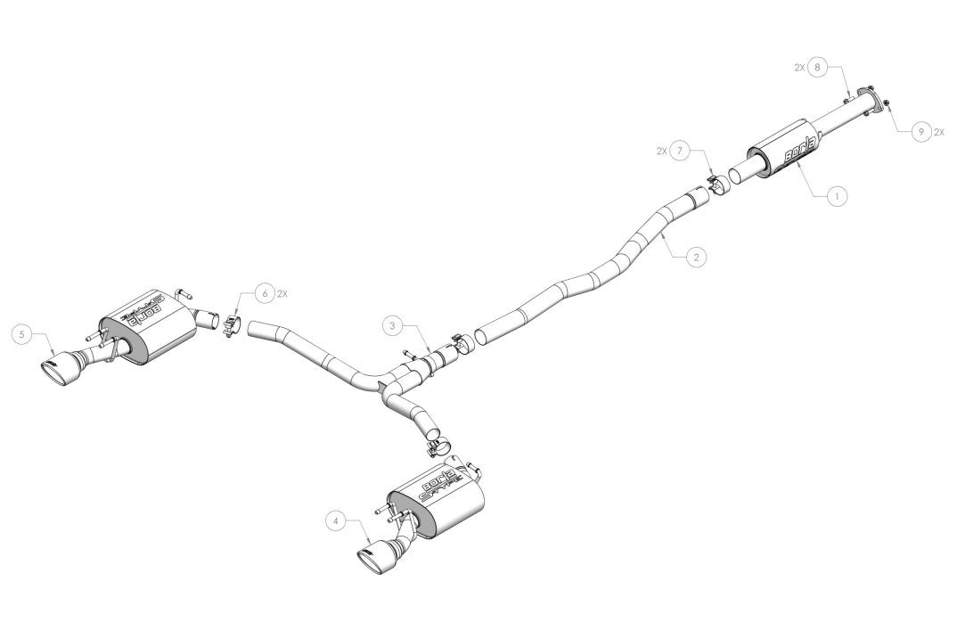Borla 140967 Exhaust System Kit||140967_1.Jpg||86||b25140967||2111546