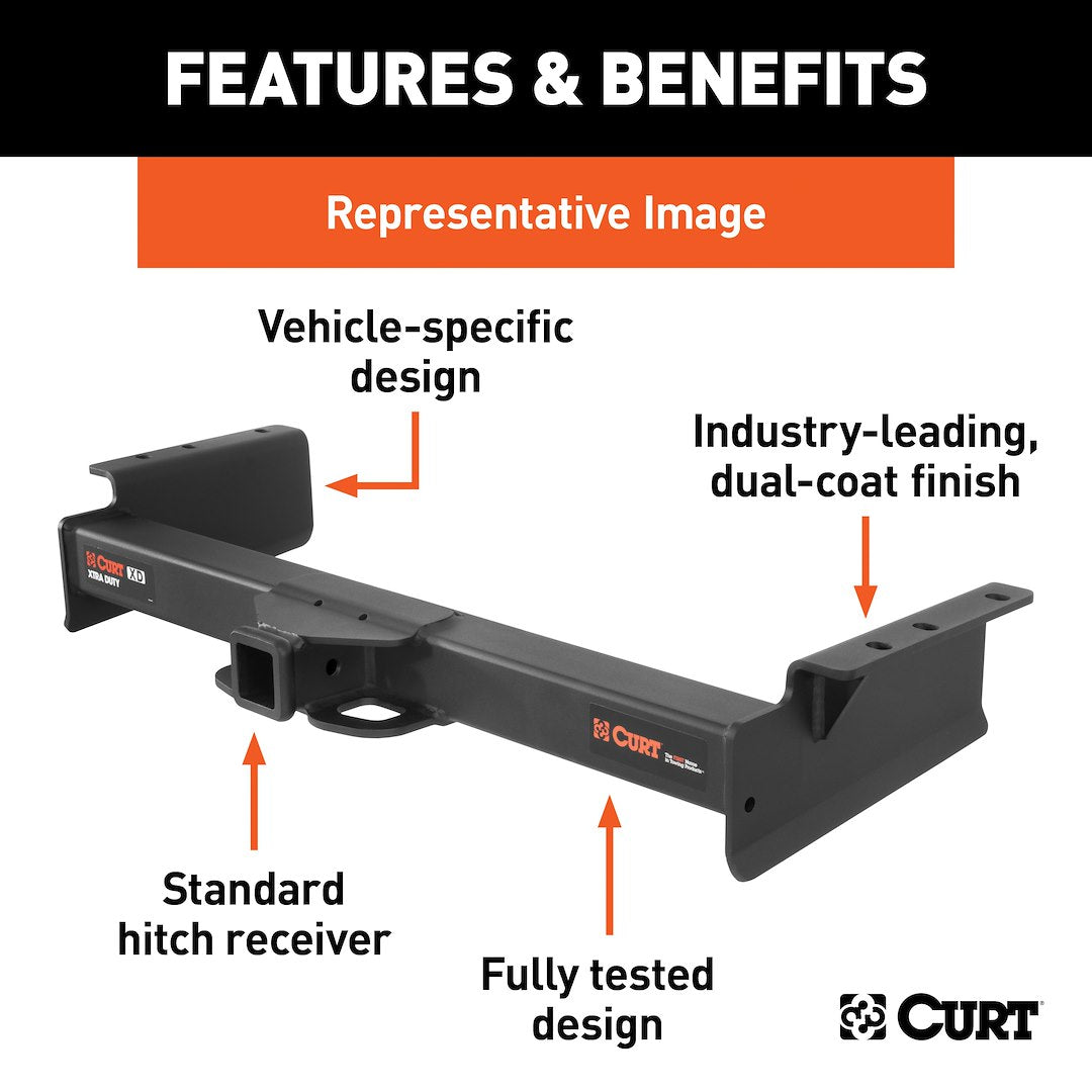 Curt 15460 Trailer Hitch Rear||15460_3008x1990_Fa.Jpg||86||c9315460||1074619