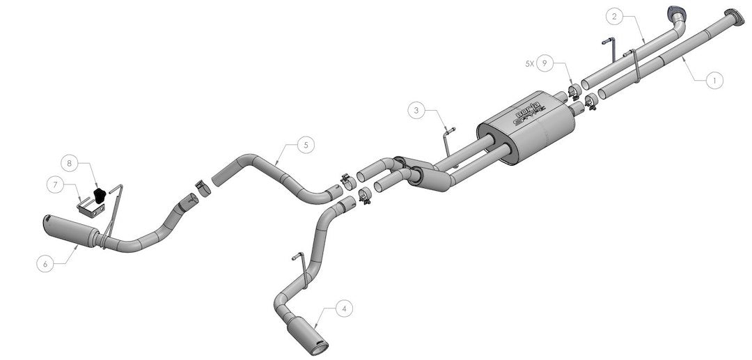 Borla 141023 Exhaust System Kit||141023_1.Jpg||86||b25141023||2111540