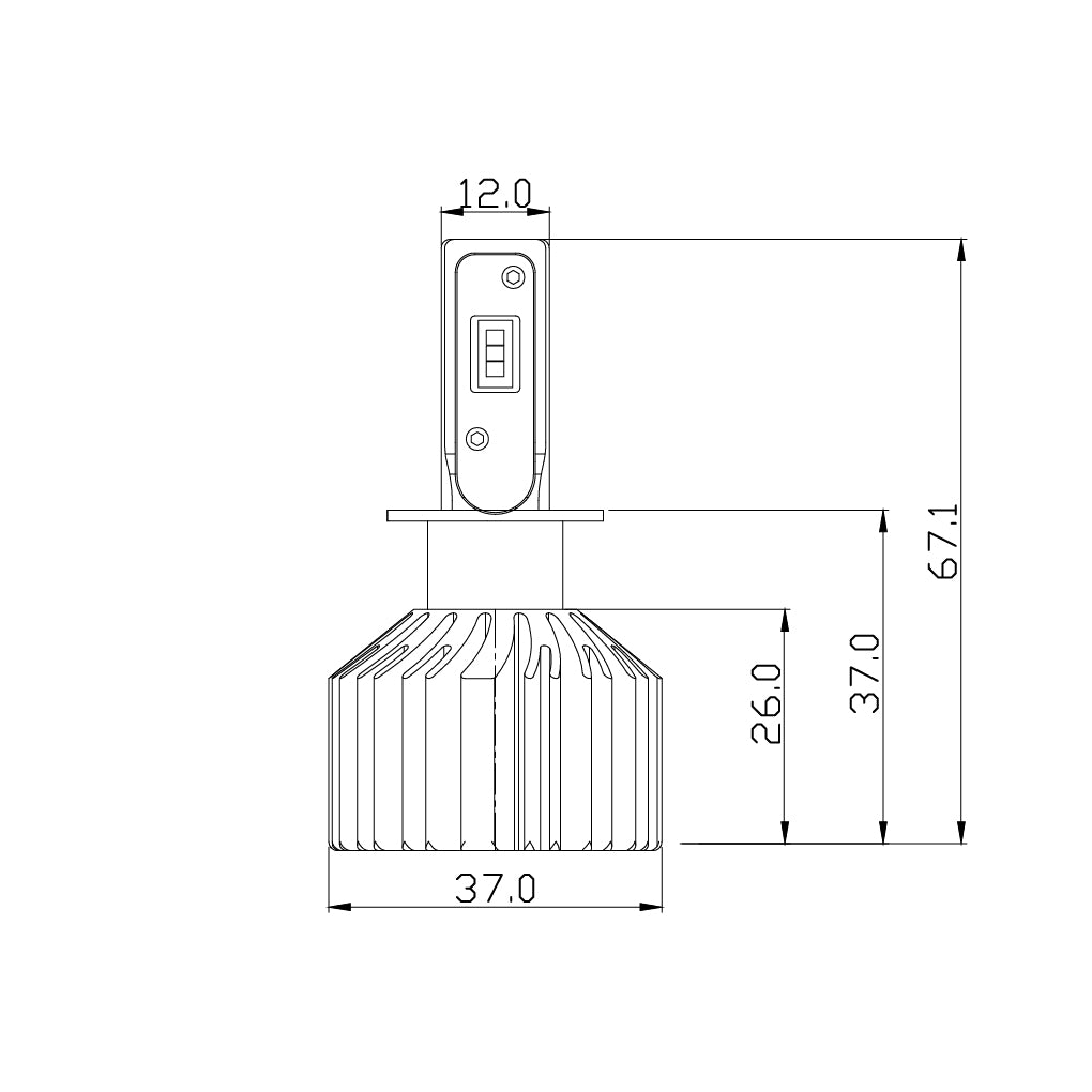 Product of Arc Lighting 21031 Driving/ Fog Light Bulb