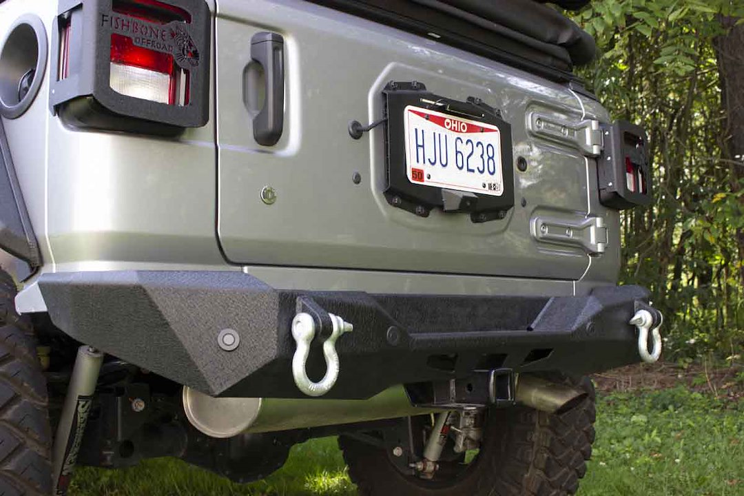 Product of Fishbone Offroad FB22089 Mako Steel Powder Coated Bumper
