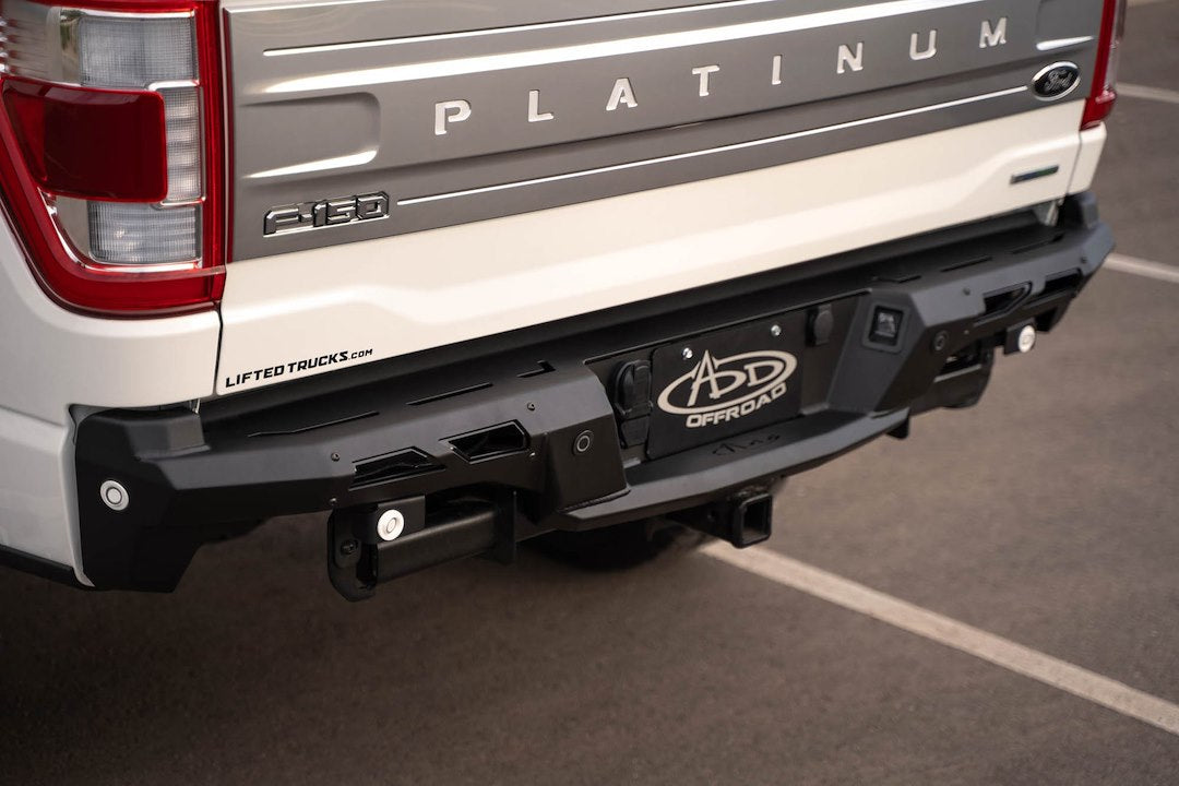 Product of Addictive Desert Designs R19020NA0103 Black Label Steel Powder Coated Bumper