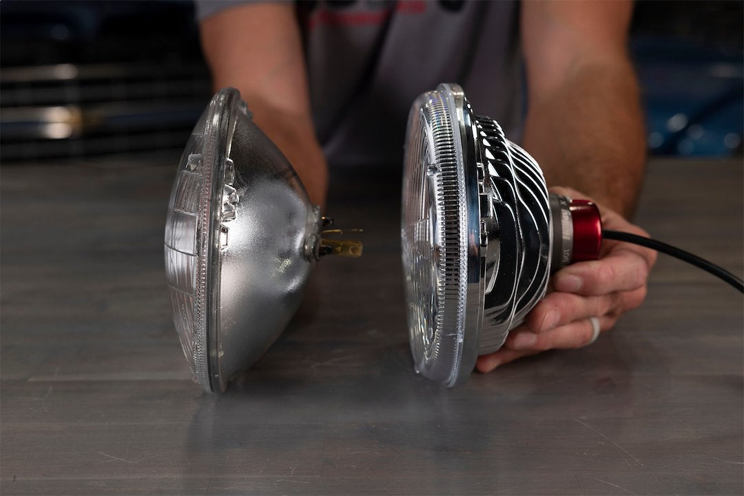 Holley Performance Lfrb155 Headlight Conversion Kit||lfrb135profilecomparison.Jpg||91||h19lfrb155||1084717