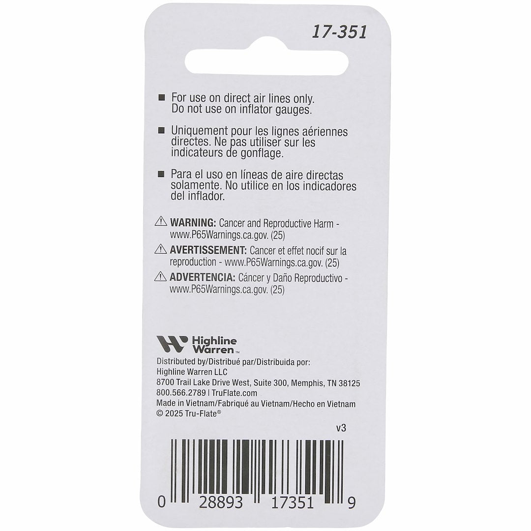 Tru Flate 17-351 Tire Inflation Chuck||17-351_2.Jpg||87||t2f17351||2245885