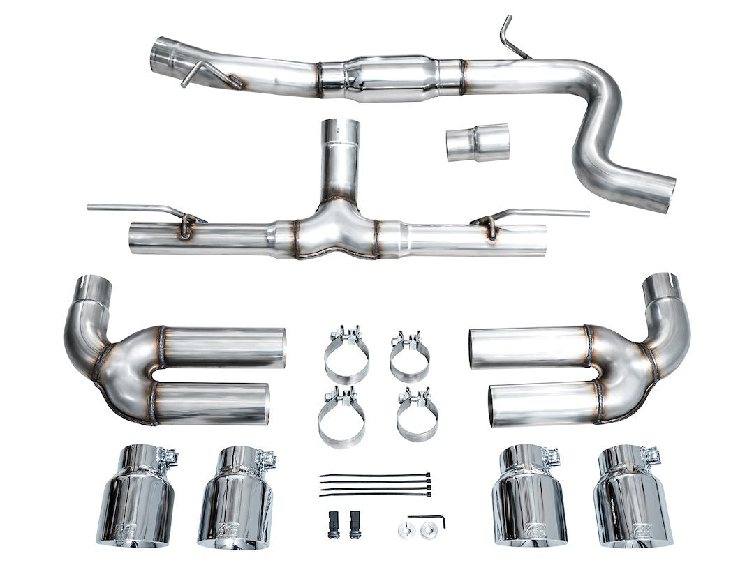 Product of AWE Tuning 3020-42897 Track Edition Cat-Back System Exhaust System Kit