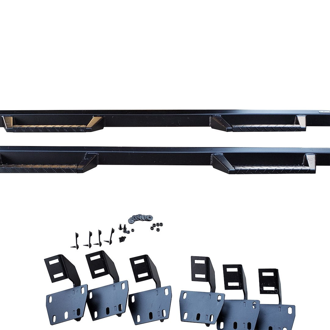 Product of Black Horse Offroad IM-DORAQC-19 Impact Running Board