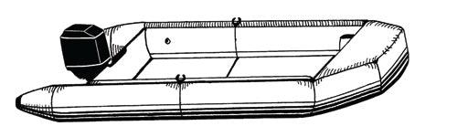 Product of Carver 7inf9bf-10 Boat Cover