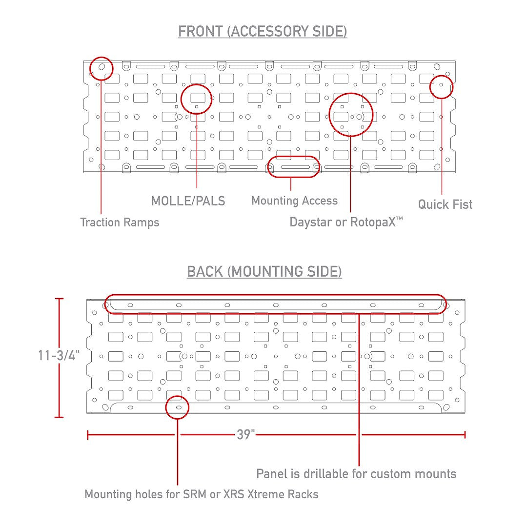 Product of Go Rhino 5950020t Multi Purpose Accessory Mount