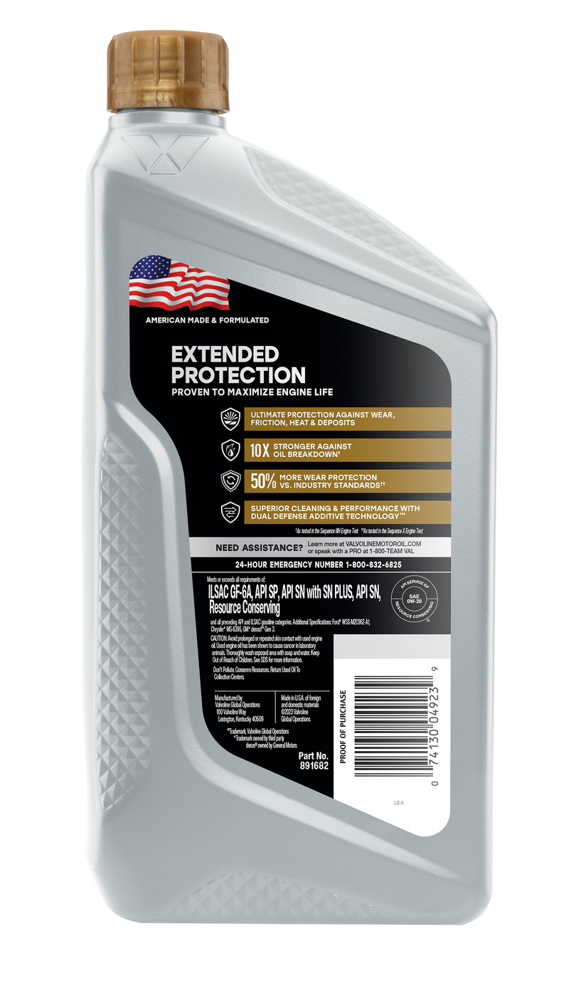 Product of Valvoline 891682 Oil