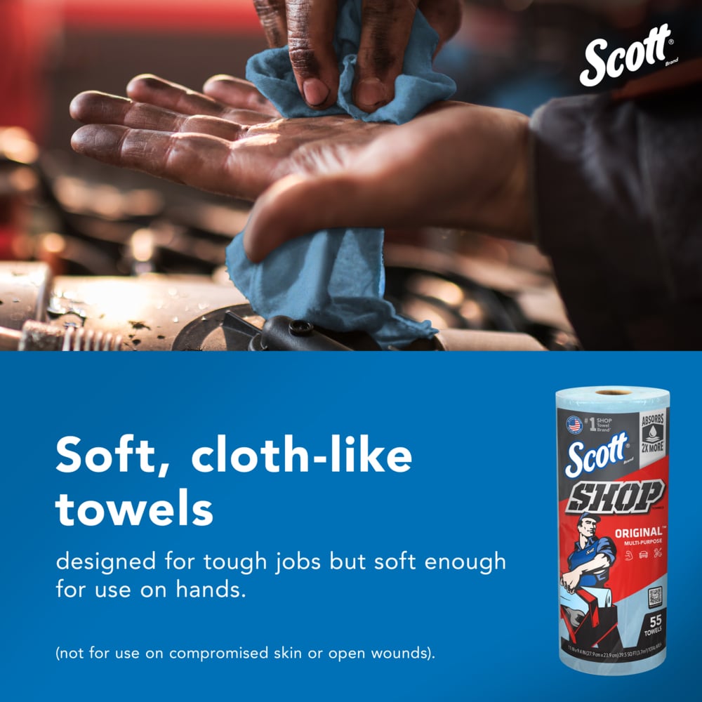 Kimbery Clark/ Scott Paper 75130 Shop Towel||75130_4.Jpg||89||k7875130||1434482