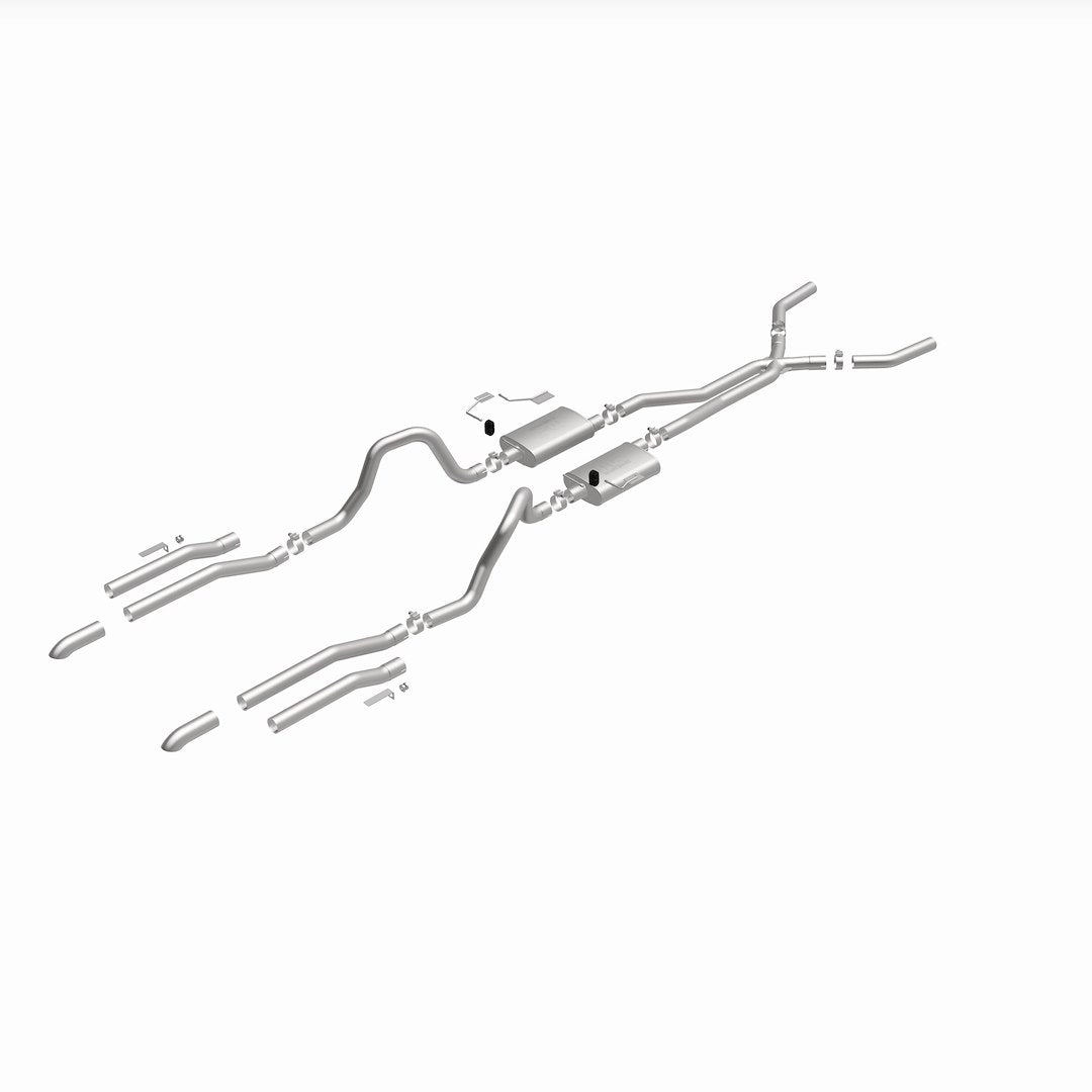 Product of Magnaflow Performance 19303 Street Cat-Back System Dual Exhaust System Kit
