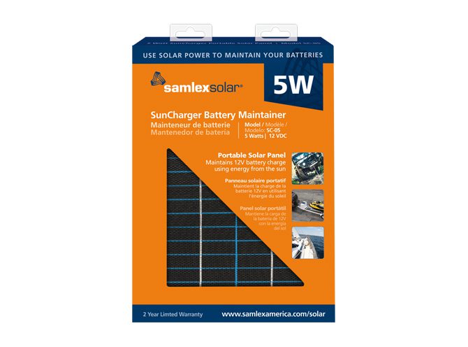 Product of Samlex Solar Sc-05 Battery Charger