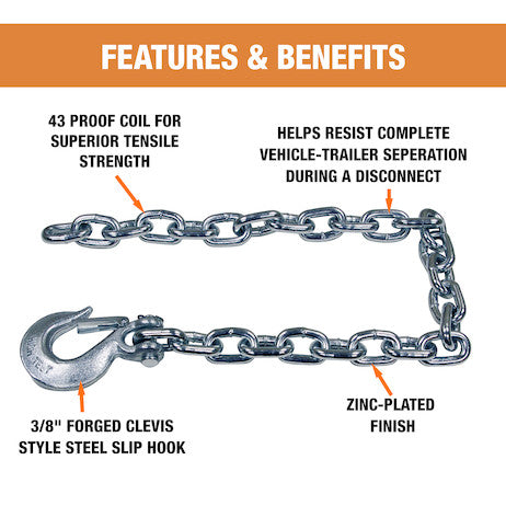 Product of Buyers Products 11275 Trailer Safety Chain