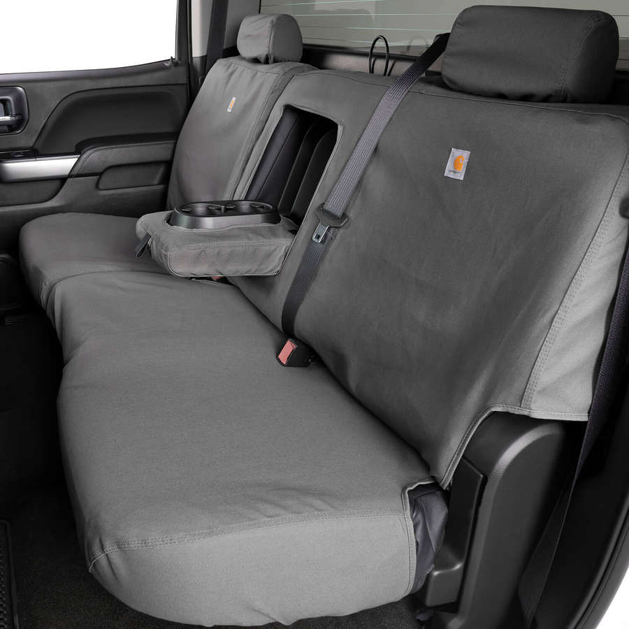 Product of Covercraft SSC7527CAGY Carhartt® SeatSaver® Gravel Duck Weave Fabric Seat Cover