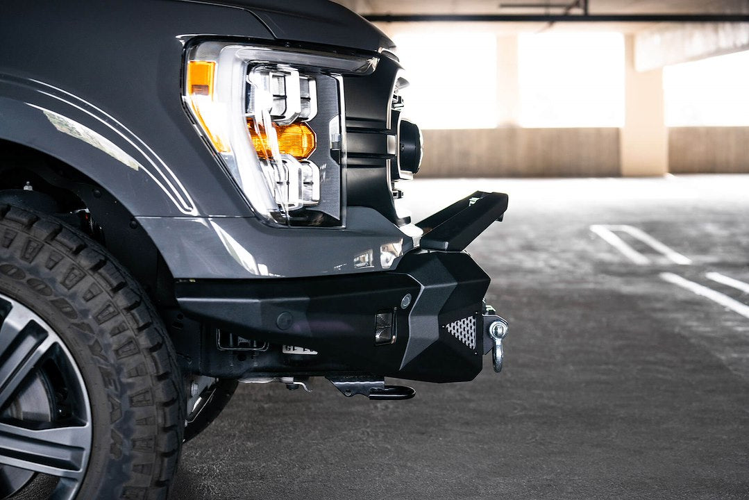 Product of DV8 Offroad LBUN-01 Bull Bar Black Powder Coated No with skid plate