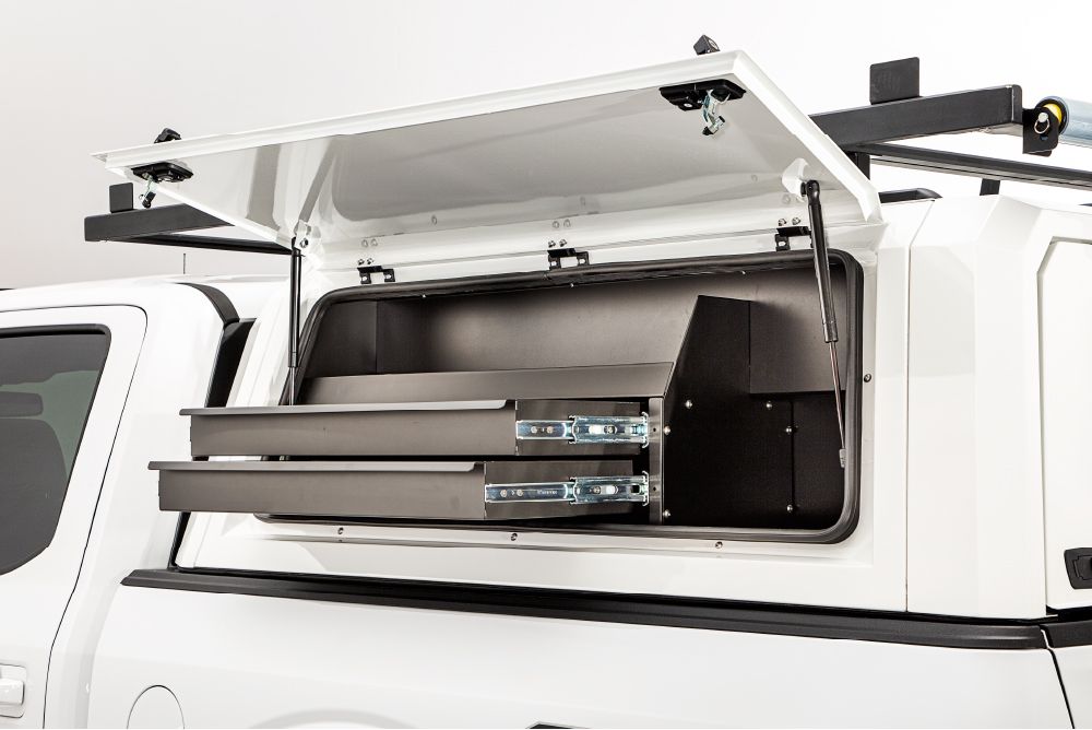 Product of SmartCap EC1002-WH White Stainless Steel 5-Piece Truck Cap