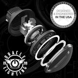 Product of Oracle Lighting 5876-001 Projector Beam Headlight Assembly - LED - Set Of 2