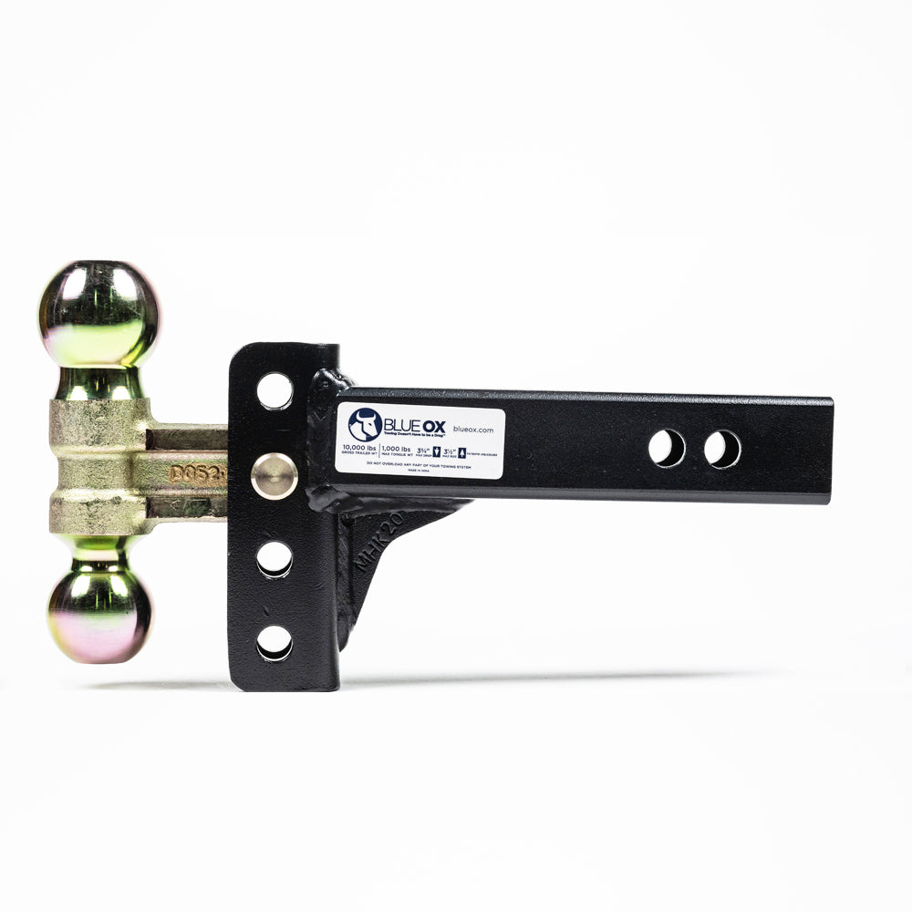 Product of Blue Ox BXH10131 Receiver Trailer Hitch Ball Mount