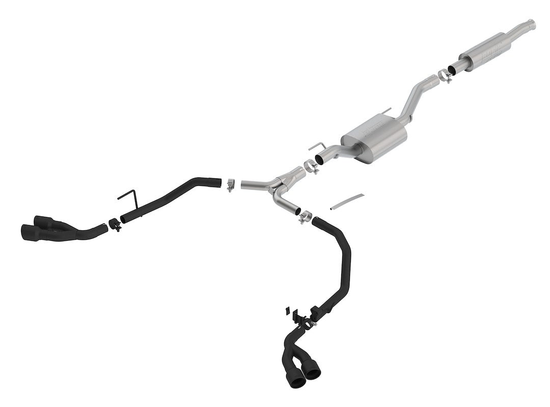 Product of Borla 140816CB ATAK ® Series Cat Back System Single Exhaust System Kit