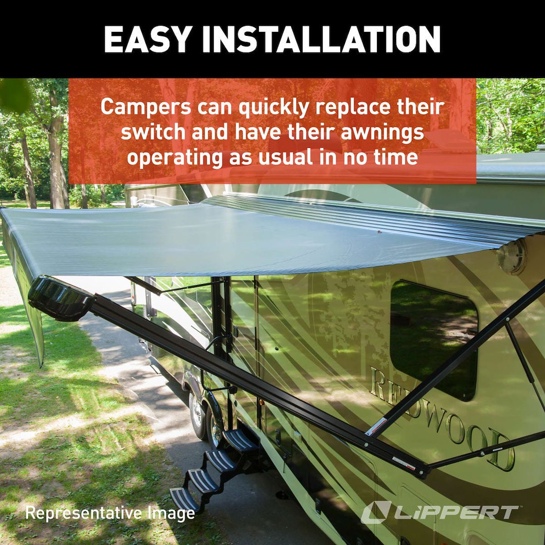 Product of Lippert Components 285500 Awning Switch