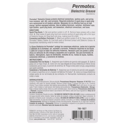 Product of Permatex 81150 Dielectric Grease