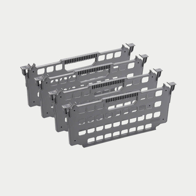 Product of Decked A0083-4div-Gry Bed Drawer Divider