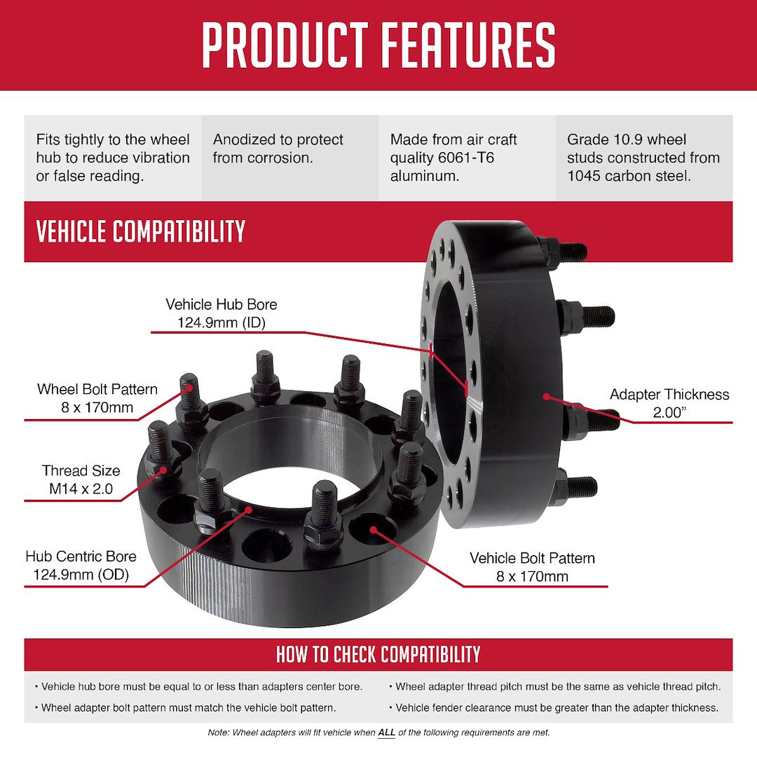 Product of Coyote Wheel Accessories 8170-8170h-E142 Wheel Adapter