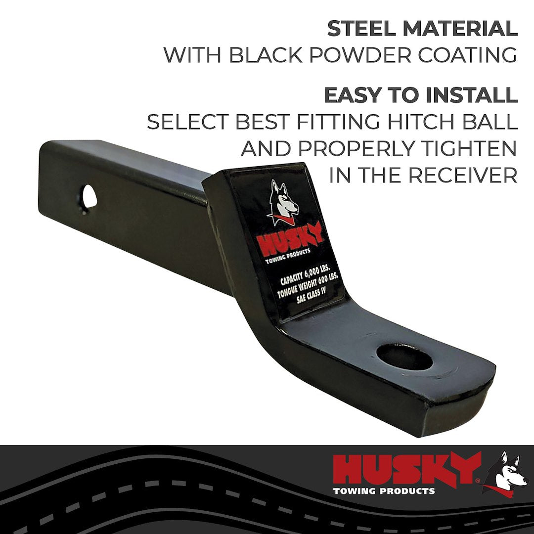 Product of Husky Towing 31357 2 Inch Receiver Trailer Hitch Ball Mount
