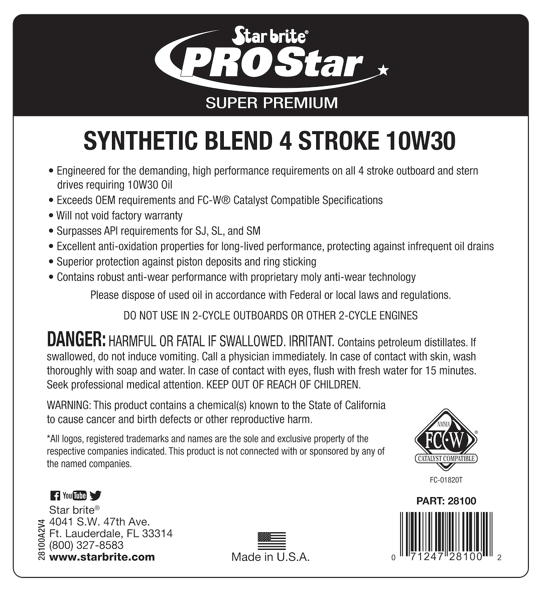 Product of Star Brite 028132 Oil