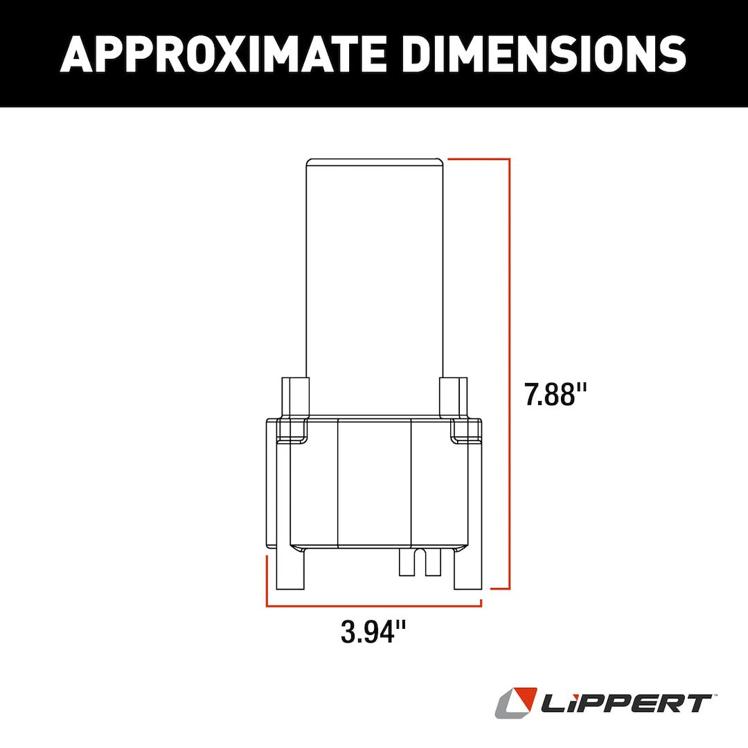 Product of Lippert Components 142178 Trailer Landing Gear Motor