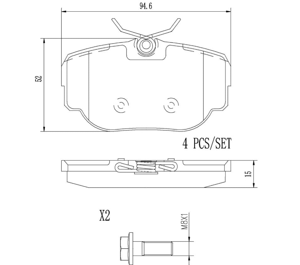 Brembo P44009n Brake Pad||p44009n_R.Jpg||86||brmp44009n||2091718