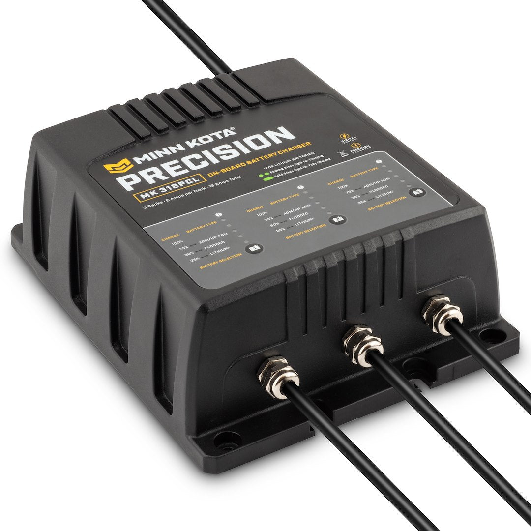 Minn Kota 1833181 Battery Charger||mk_1833181_Mk-318pcl_3q.Jpg||85||min1833181||1370330