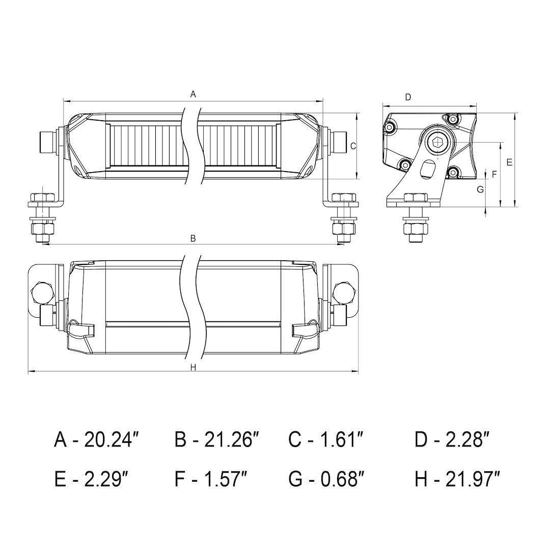 Product of ARC Lighting 61033 Light Bar