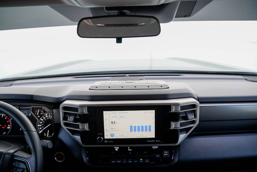 Dv8 Offroad Dmt2-01 Cell Phone Mount Plate||2022-2023-Toyota-Tundra-Digital-Device-Dash-Mount_Installed-09.Jpg||94||dv8dmt201||1626944