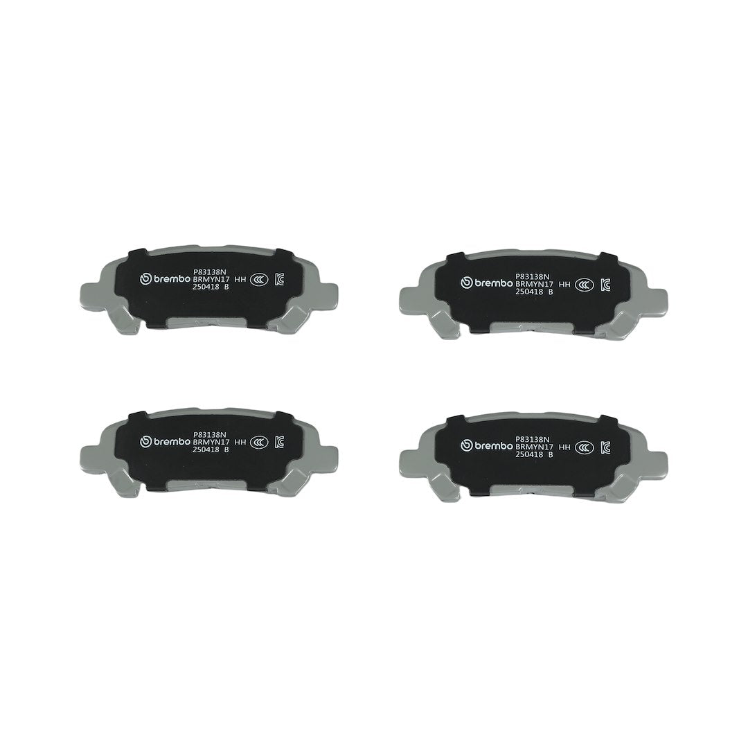 Brembo P83138n Brake Pad||p83138n_Bac.Jpg||87||brmp83138n||1754150