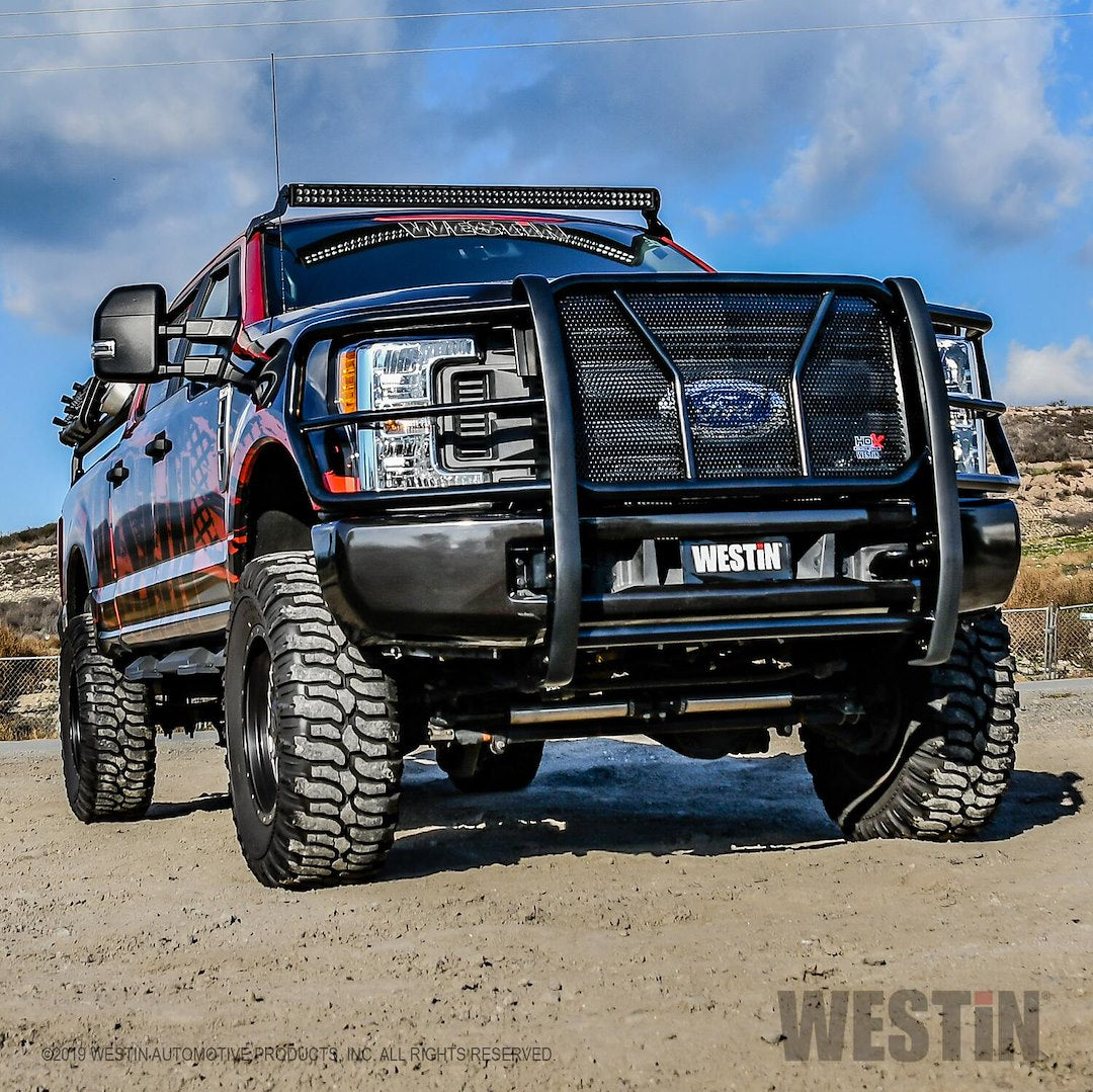 Product of Westin Automotive 57-23905 Grille Guard 1-Piece Black Powder Coated