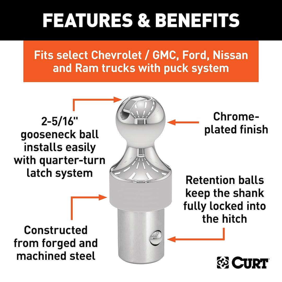 Curt 60629 Gooseneck Trailer Hitch Ball||60629_3008x1990_Fa.Jpg||86||c9360629||849920