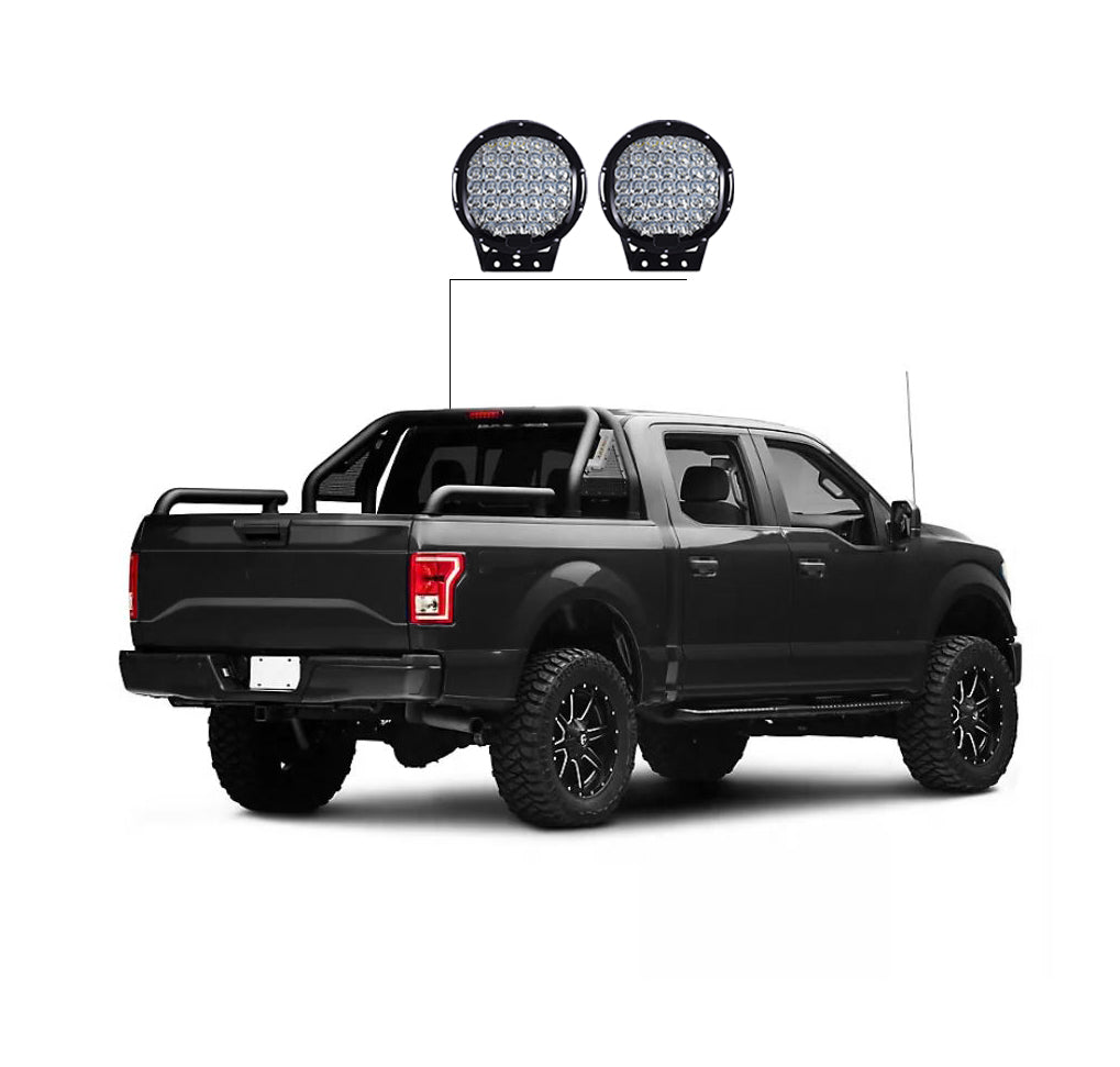 Product of Black Horse Offroad GLRB-01B-PL69B  Truck Bed Bar
