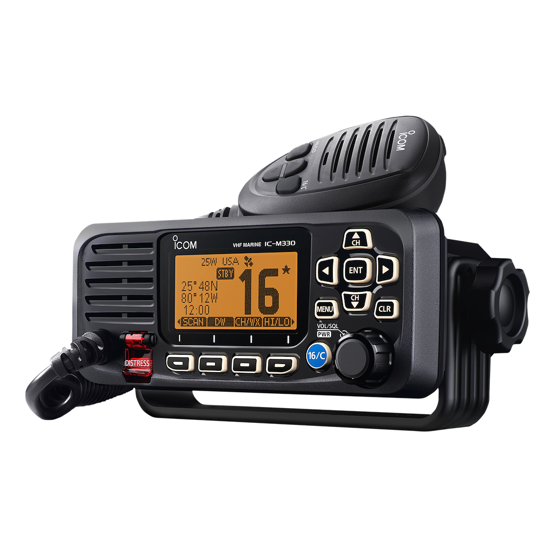 Product of Icom M330g Black Vhf Radio