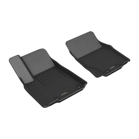 Product of 3D Mats KAGU L1JP02601509 Black Thermoplastic Rubber Of Carbon Fiber Texture Floor Liner